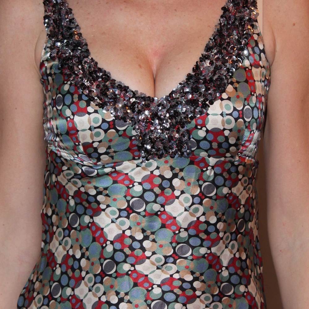 NormaLuisa Blouse sleeveless silk Small Italy